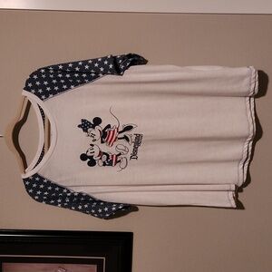 Disney Mickey & Minnie 4th of July Tee Shirt 3X